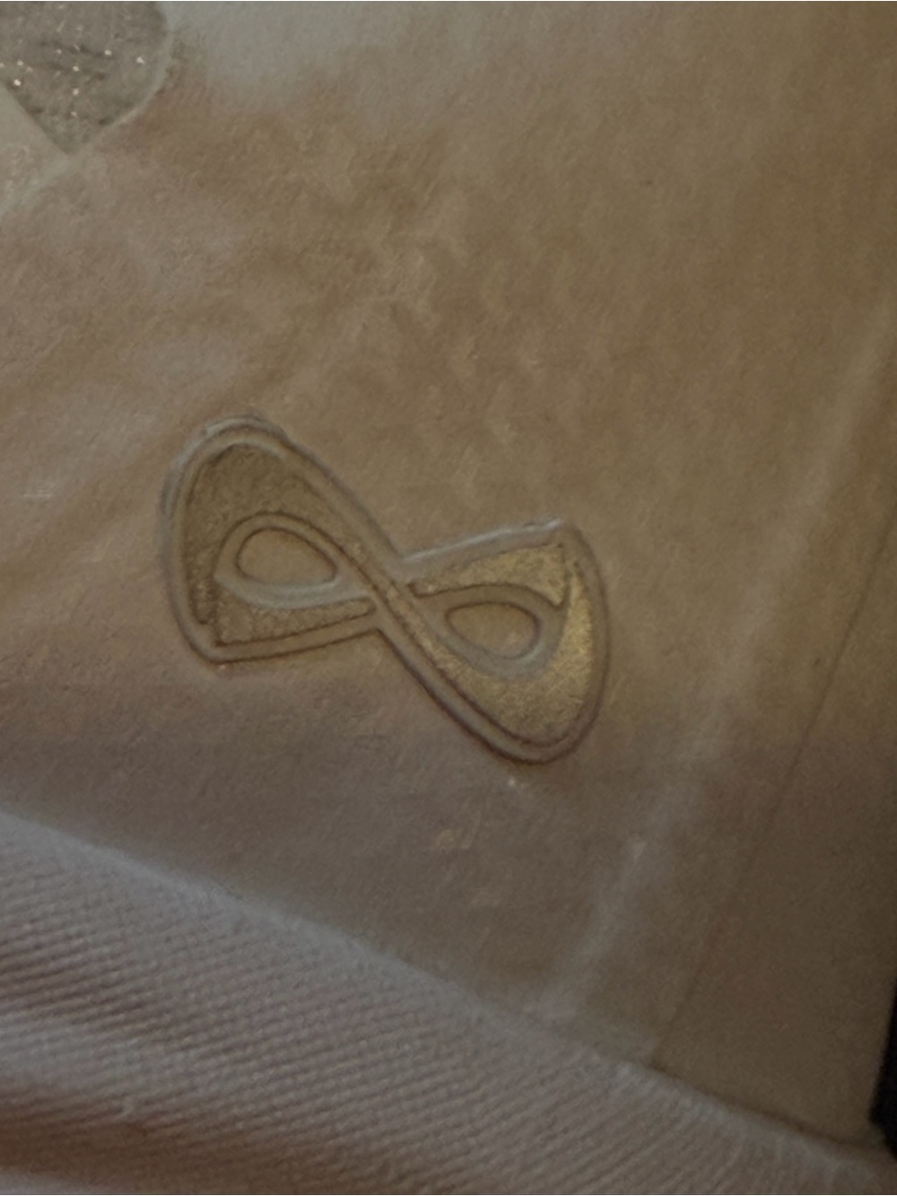 NFINITY Cream/Beige High-Top Athletic Cheer Shoes - Picture 5 of 6